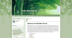 Desktop Screenshot of faithbiblechurch.com