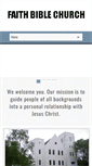 Mobile Screenshot of faithbiblechurch.ca