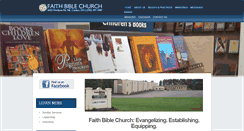 Desktop Screenshot of faithbiblechurch.net